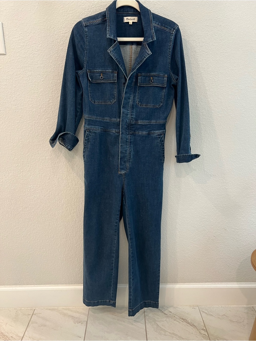 Madewell Dark Denim Women's Jumpsuit